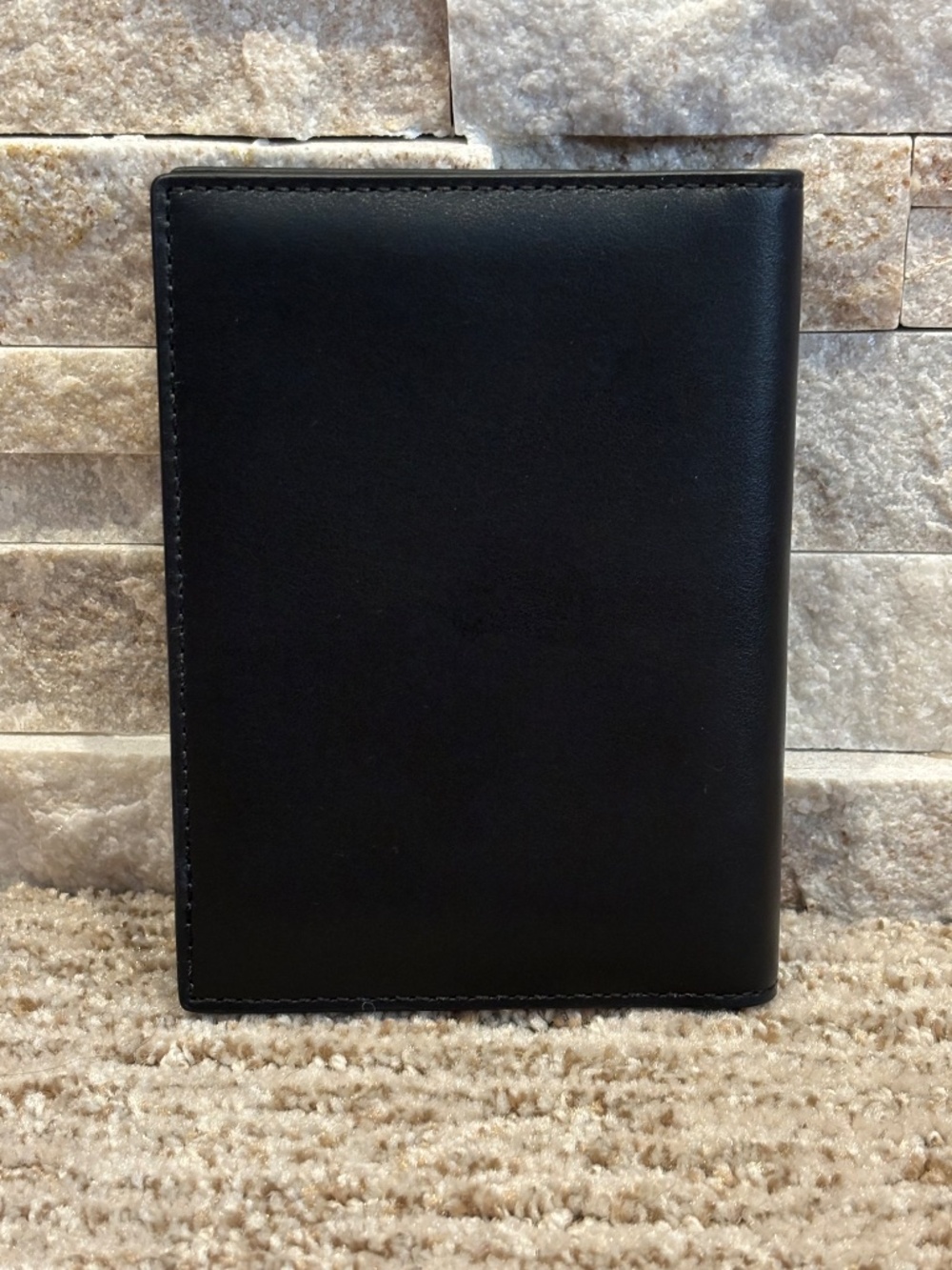 Coach NYC “80s Style” Logo Passport Holder - Picture 3 of 7